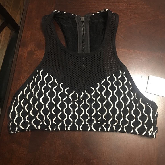 Trina Turk Recreation Geo Knit Sports Bra - Picture 4 of 7